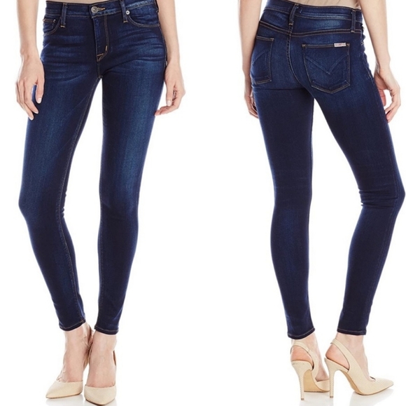 Hudson Nico skinny jeans dark wash - Picture 1 of 10